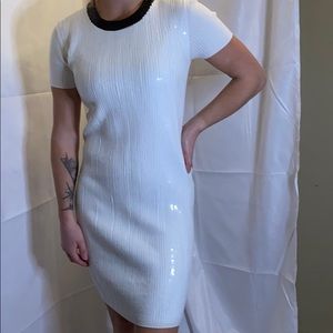 Sequin front Michael kors dress